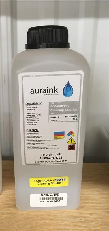 AURA-Ink MILD-Solvent Cleaning Solution 1L